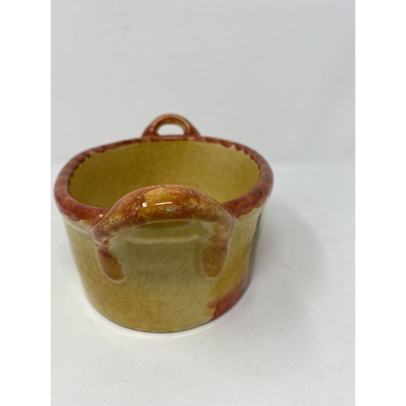 Italica Ars Pottery Italy Hand Painted Oval Casserole Dish Tuscany Scene - Picture 4 of 7